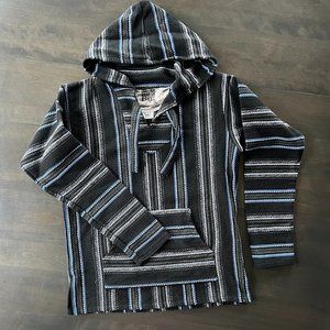 Brand new Original Senor Lopez Mexican Poncho hoodie size small